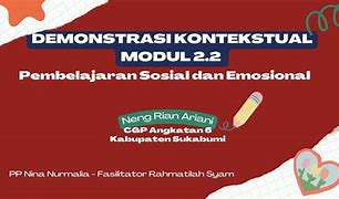 Demonstrasi Kontekstual Modul 2.2 Bahasa Inggris